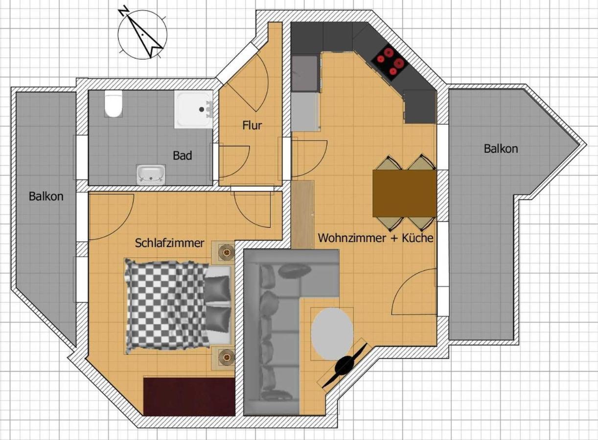 Apartamento Duenenresidenz Bansin Heringsdorf  Exterior foto